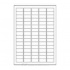 Self-adhesive labels 35,6 x 16,9 mm, 80 labels, A4, 100 sheets
