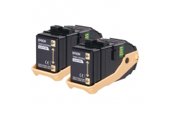 Epson C13S050609 2pcs black original toner