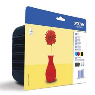 Brother LC-121VALBP multipack original ink cartridge