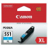 Canon CLI-551XLC cyan original ink cartridge