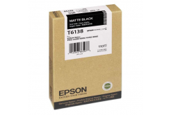 Epson original ink cartridge C13T613800, matte black, 110ml, Epson Stylus Pro 4400, 4450, 4800