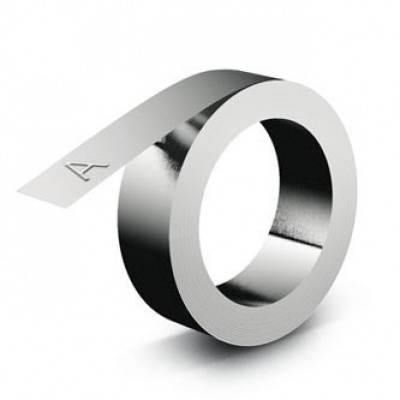 Dymo 35800, S0720180, 12mm x 3.65m, aluminium with glue, original tape