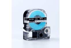 Epson SU11W, 11mm, 19mm x 2, 5m, black text / white tape, shrink compatible tape