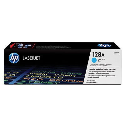 HP 128A CE321A cyan original toner