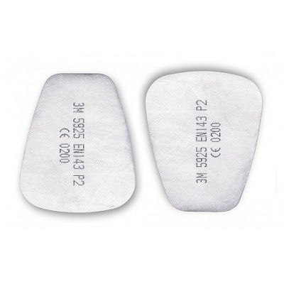 3M 5925 P2 Filter against solid and liquid particles