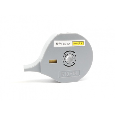 Selfadhesive tape Biovin LS-06Y, 6mm x 8m, yellow