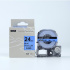 Epson LTS24BW, 24mm x 5m, blue text / white tape, compatible tape