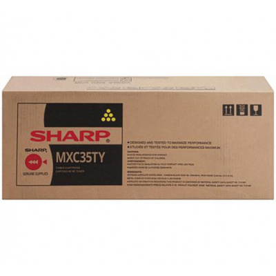 Sharp MX-C35TY yellow original toner