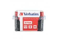 Verbatim 49504 Alkaline battery AAA-LR03 Micro, AAA, 1.5V, box, 24pcs