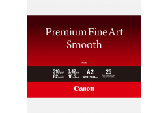 Canon Premium Fine Art Smooth 1711C016, 310 g/m2, A2, 25pcs, matte, inkjet, white, photo paper