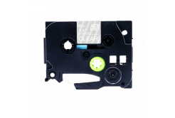 Compatible tape Brother TZ-165 / TZe-165, 36mm x 8m, white text / transparent tape
