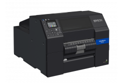 Epson ColorWoks C6500Pe (mk) C31CH77202MK, color label printer, peeler, disp., USB, Ethernet, black