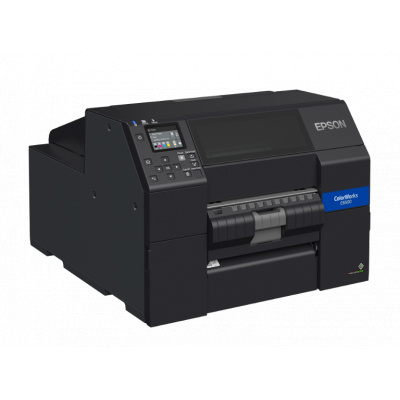 Epson ColorWoks C6500Pe (mk) C31CH77202MK, color label printer, peeler, disp., USB, Ethernet, black