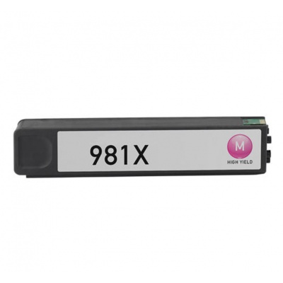 Compatible cartridge with HP 981XL L0R10A magenta 