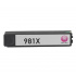 Compatible cartridge with HP 981XL L0R10A magenta 