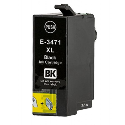 Epson T3471 black compatible inkjet cartridge