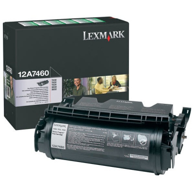 Lexmark 12A7460 black original toner