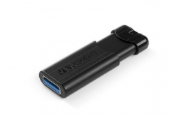 VERBATIM Flash Disk PinStripe USB 3.0, 16GB - black