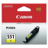 Canon CLI-551Y yellow original ink cartridge
