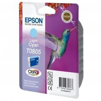 Epson T0805 C13T08054011 light cyan original ink cartridge