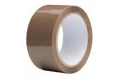 Adhesive tape, acrylic, brown, 48mm, 60m