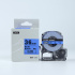 Epson LTS36BW, 36mm x 5m, blue text / white tape, compatible tape