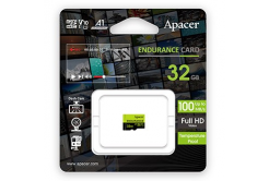 Apacer memory card Endurance, 32GB, micro SDHC, AP32GEDM0D05-R, UHS-I U3 (Class 10), V30, A1