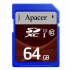 Apacer memory card Secure Digital Card, 64GB, SDXC, AP64GSDXC10U1-R, UHS-I U1 (Class 10)