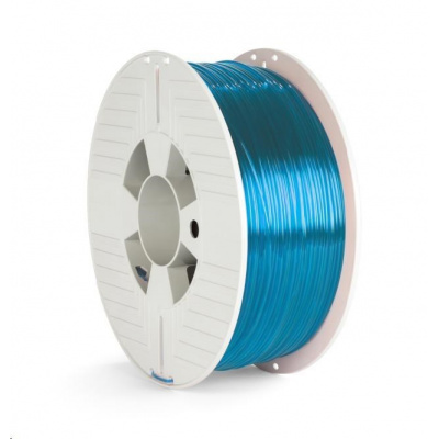 Verbatim 55056 3D filament, PET-G, 1,75mm, 1000g, 327m, Blue Transparent