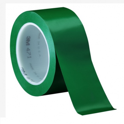 3M 471 PVC adhesive tape, 50 mm x 33 m, green