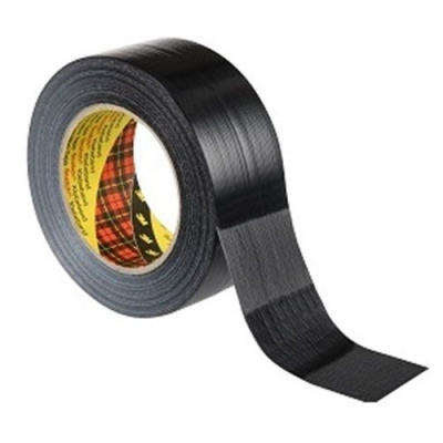 3M 2903 Universal textile tape, black, 48 mm x 50 m