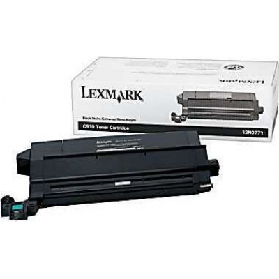 Lexmark 12N0771 black original toner
