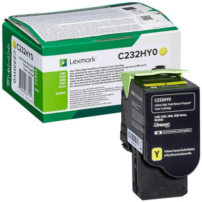 Lexmark C232HY0 yellow original toner