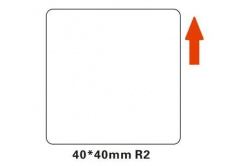 Niimbot labels R A2A18518701, 40x40mm 180pcs White for B21