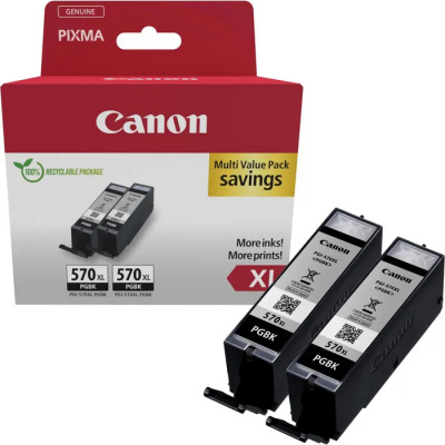 Canon PGI-570XL 0318C010 black multipack of original cartridges, 2pcs