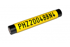 Partex PHZF20024BN4, flat, yellow 100m, PHZ shrink tube certified