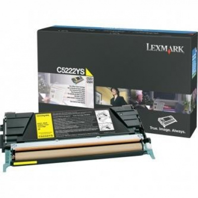 Lexmark C5222YS yellow original toner