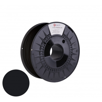 C-Tech 3DF-P-ASA1.75-9017 3D filament, PREMIUM LINE, ASA, RAL9017, 1,75mm, 1000g, Traffic black