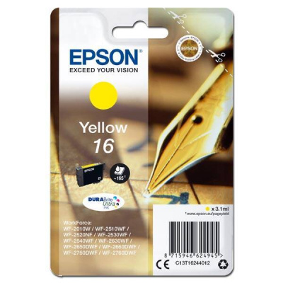 Epson 16 C13T16244012 yellow original ink cartridge