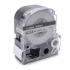 Epson LK-6SBM, SM24X, 24mm x 9m, black text / matte silver tape, compatible tape