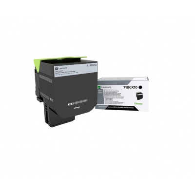 Lexmark 71B0X10 black original toner