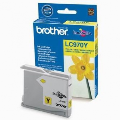Brother LC-970Y yellow original ink cartridge