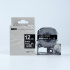 Epson LTS12KW, 12mm x 5m, black text / white tape, compatible tape