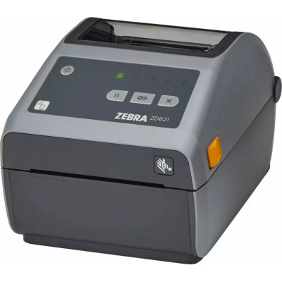 Zebra ZD621d ZD6A042-D3EL02EZ DT, 8 dots/mm (203 dpi), label printer, RTC, USB, USB Host, RS232, BT, Ethernet, Wi-Fi, grey (Successor GC420t)