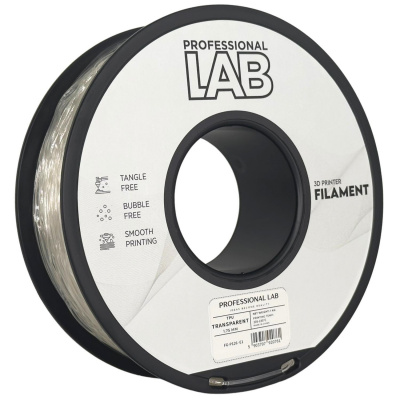 Professional Lab FG-P126-E1, 3D filament, TPU 95A, 1,75mm, 1000g, Transparent