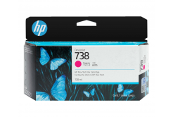 HP 738 498N6A magenta original ink cartridge