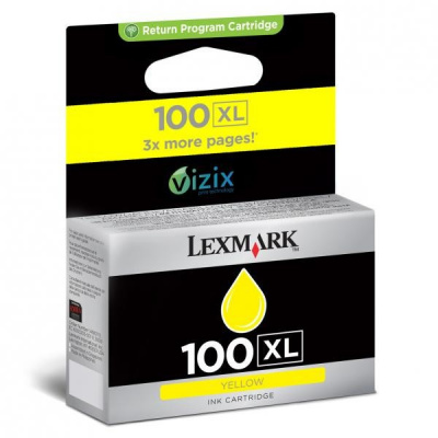 Lexmark 100XL 14N1071E yellow original ink cartridge