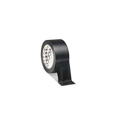 3M 764i PVC adhesive tape, 50 mm x 33 m, black