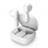 Genius HS-M905BT, microphone, track switching, white, 2.0, with charging case, sports type USB-C