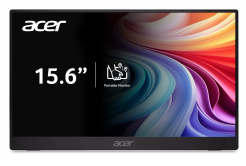 Acer PM161QB1 UM.ZP1EE.101 Monitor, 15.6", IPS, FHD, HDMI, USB-C, 250 nits